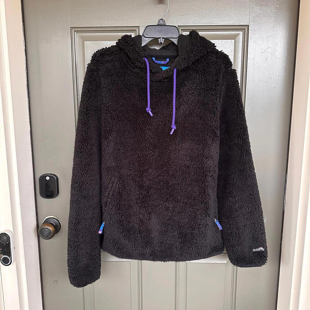 Chubbies Men’s High Pile‎ Fleece Sherpa Hoodie Small